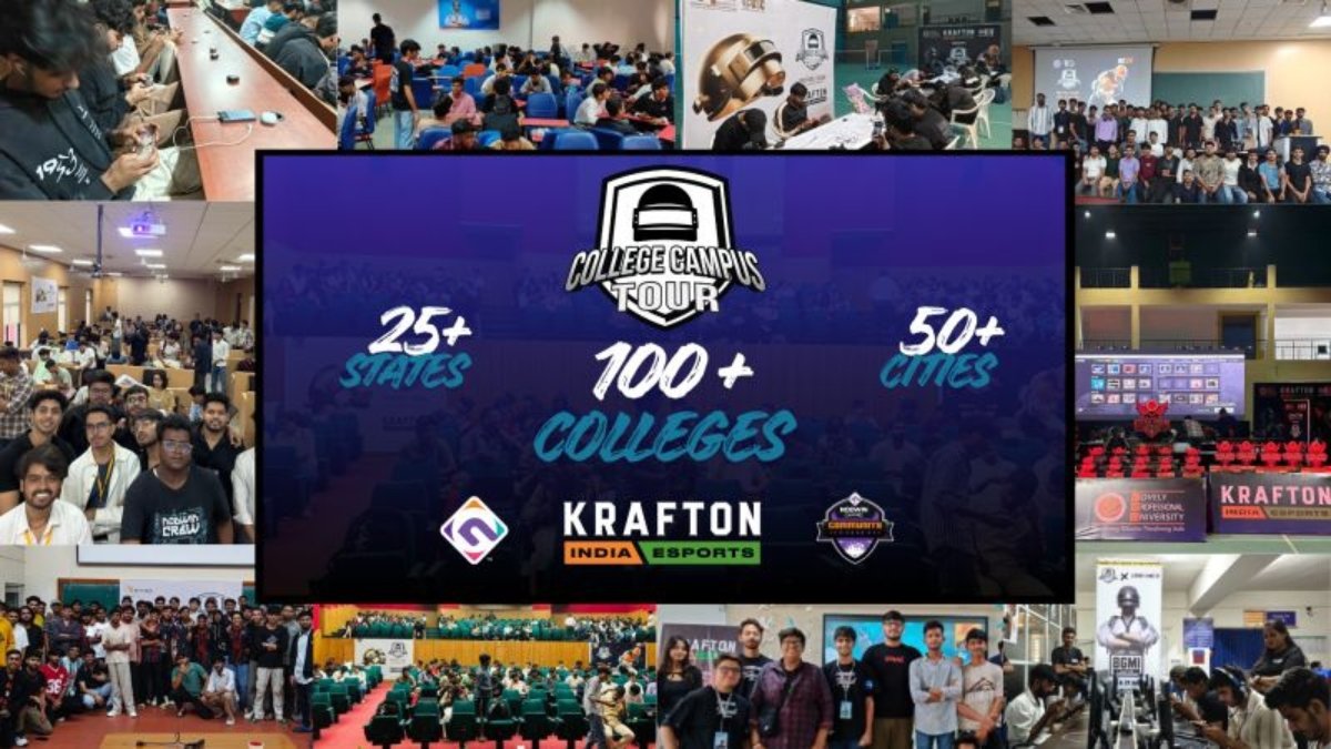 KRAFTON India Campus Esports Tour
