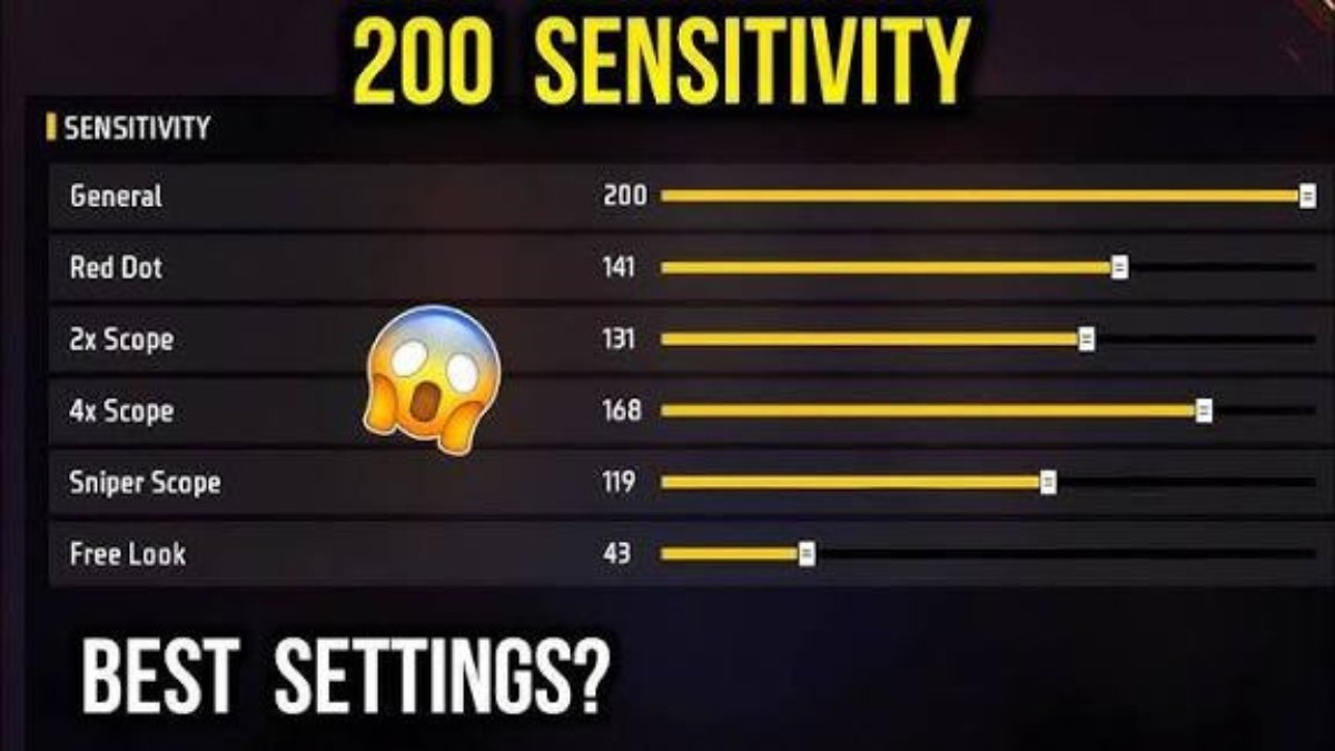 Free Fire Sensitivity Settings