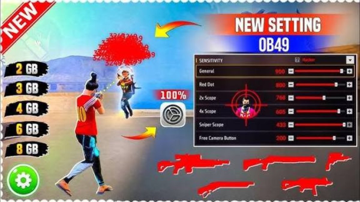 Free Fire Sensitivity Settings