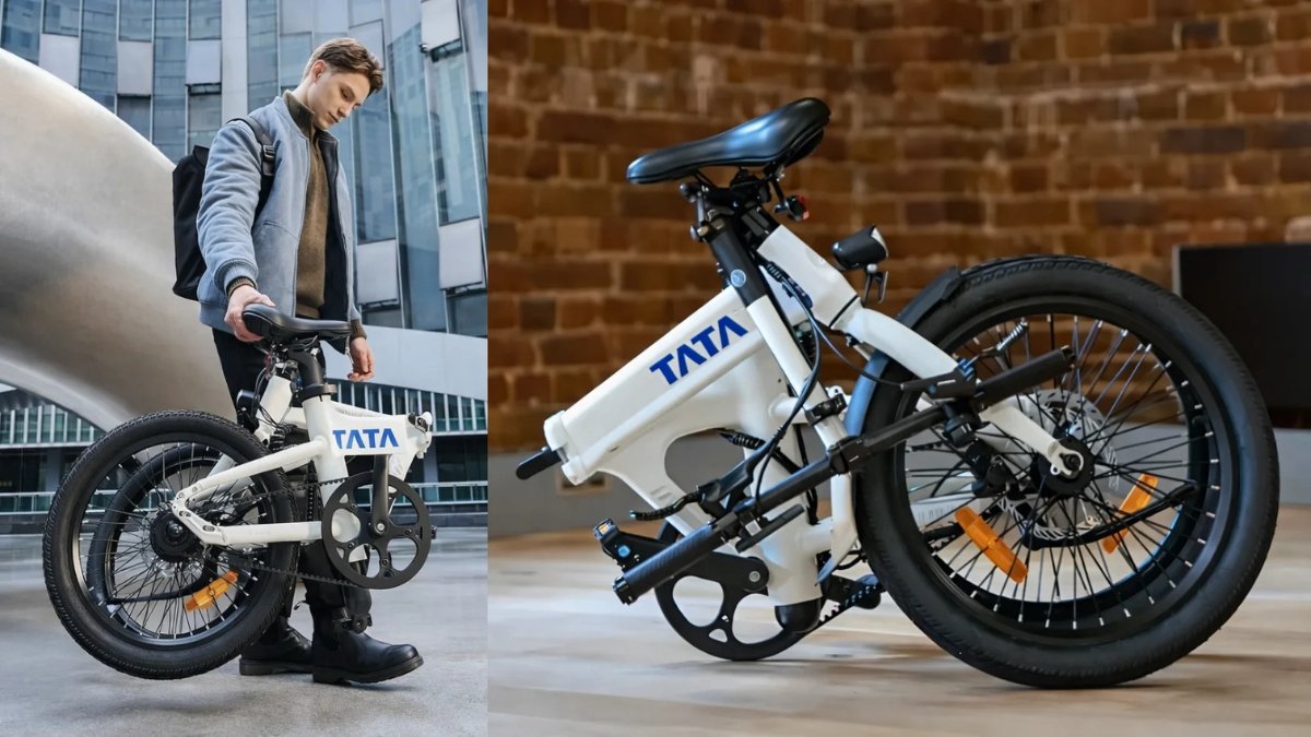 Tata Foldable Electric Cycle