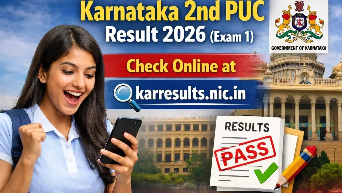 Karnataka 2nd PUC Result 2026