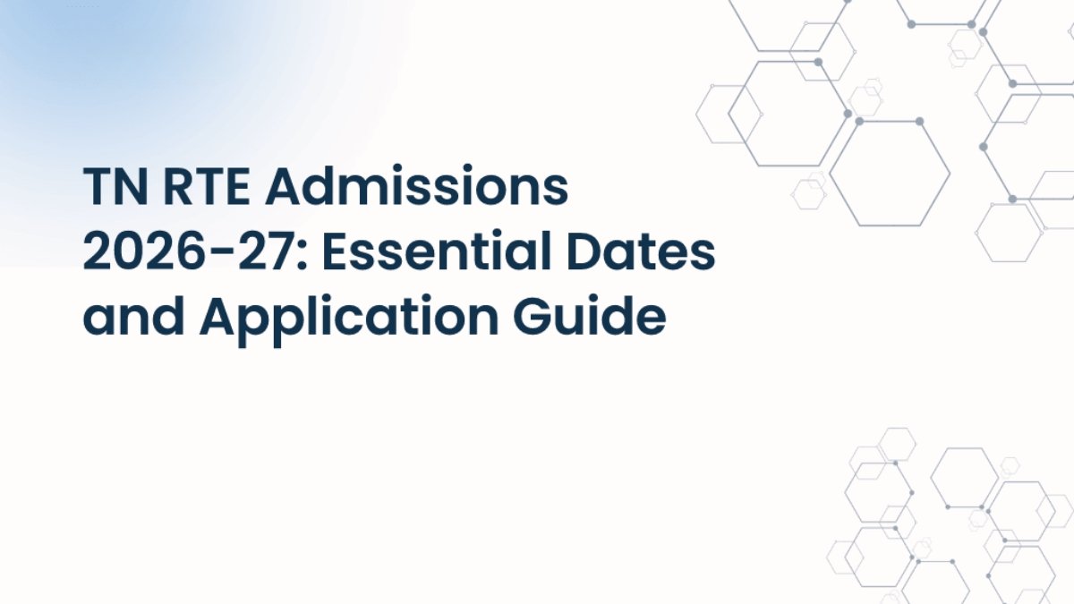 TN RTE Admissions 2026–27