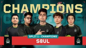 S8UL Esports Champion VCSA 2026 Split 1
