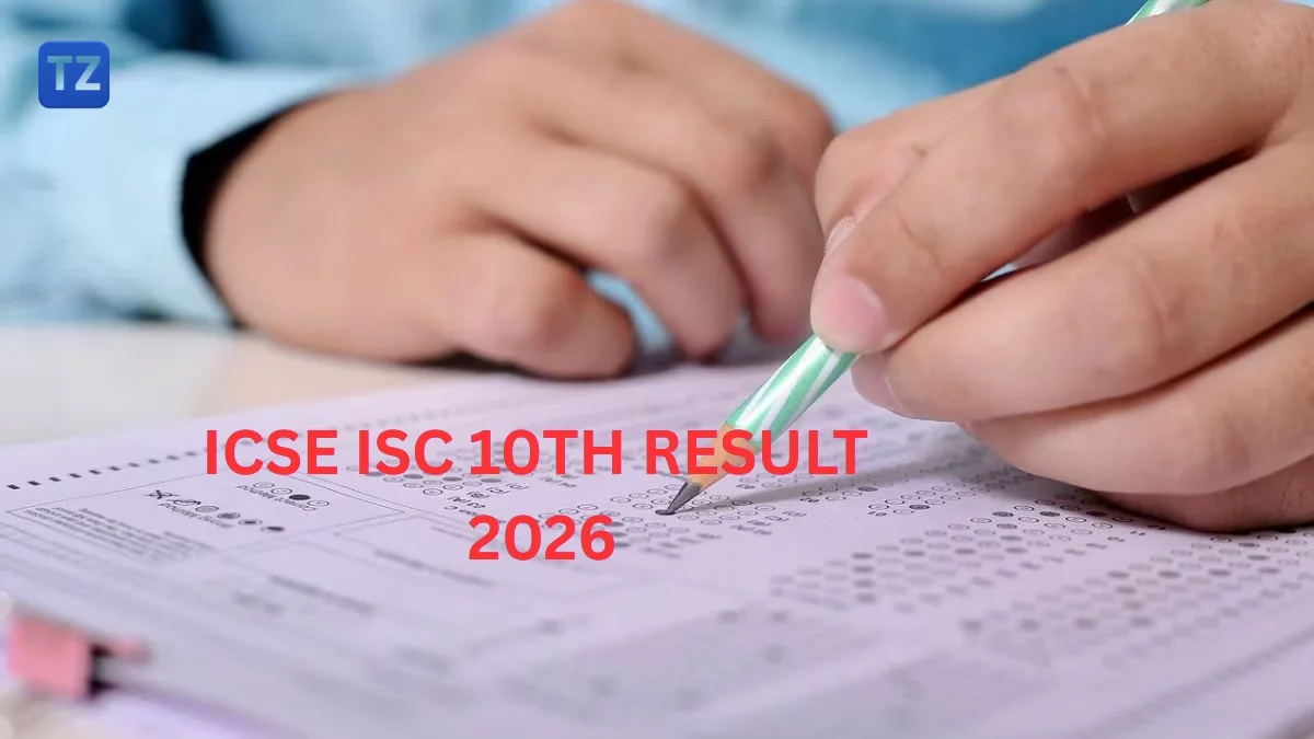 ICSE ISC 10th Result 2026